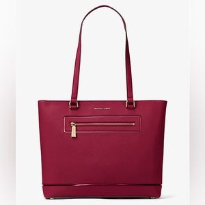 Michael Kors Jet Set Travel Tote Cherry